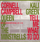 12" Queen Of The Minstrells EP - CORNELL CAMPBELL/KALI GREEN